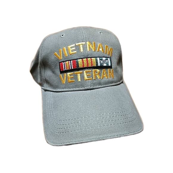Rothco Vietnam Veteran Deluxe Vintage Low Profile Insignia Cap Men's One Size - Picture 1 of 6